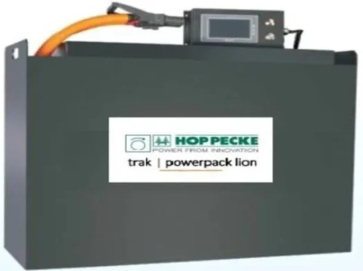 Batería de litio para montacargas eléctricos.
